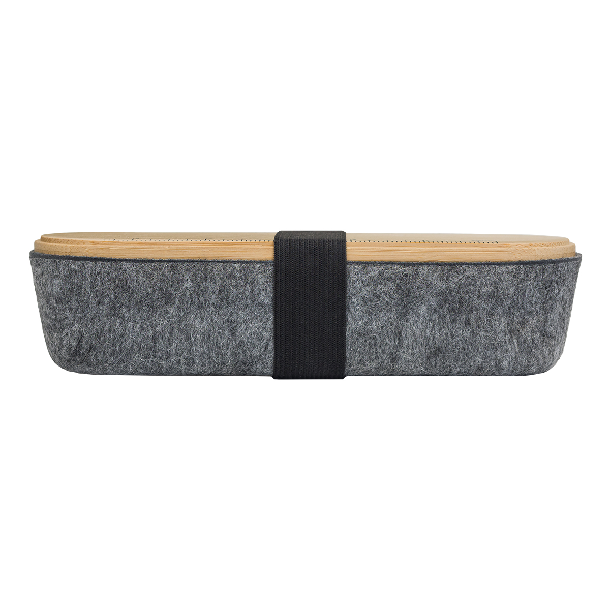 R73644.21 - Jasse felt pencil case with phone holder, grey 
