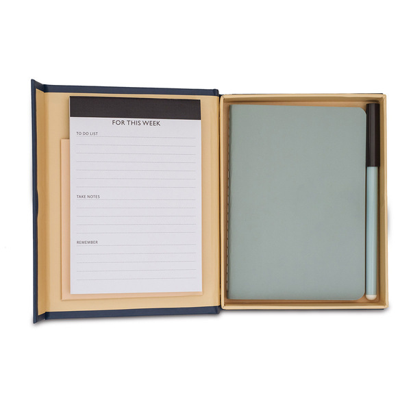 R73648.42 - Kampa notebook & planner, dark blue 