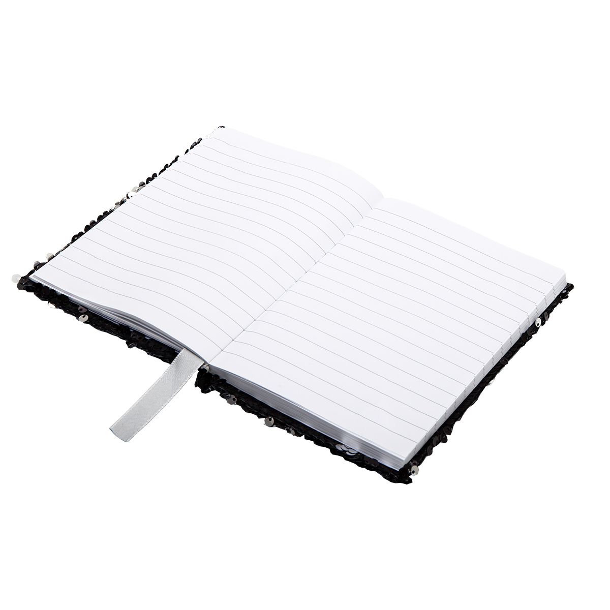 R73652.02 - Sequin notepad, black 