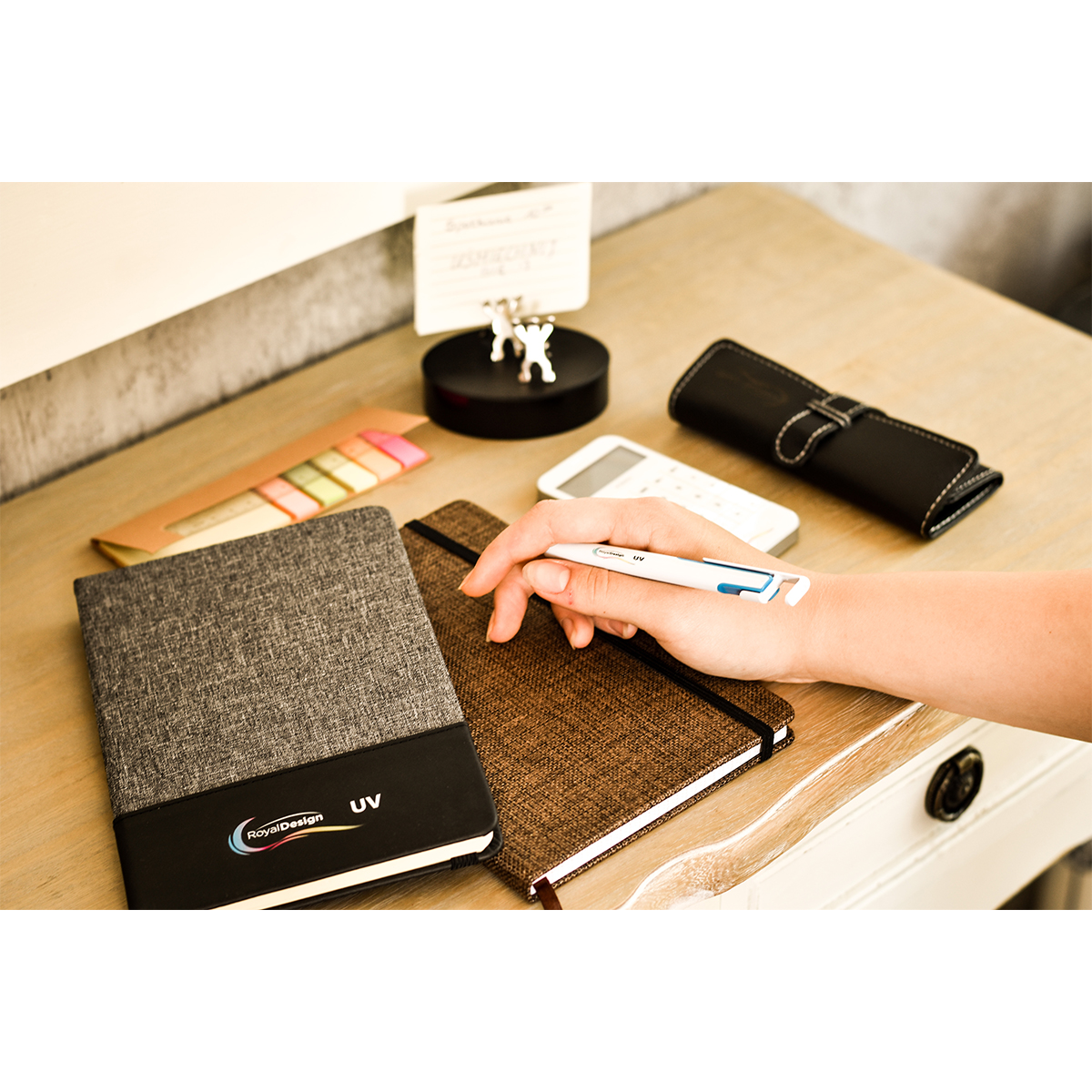 R73657.21 - Amadora notepad A5, grey 