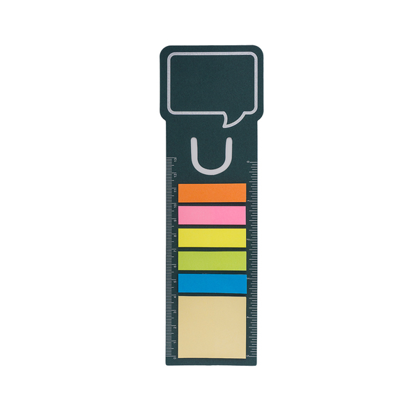 R73670.51 - Bookmark with ruler, dark green