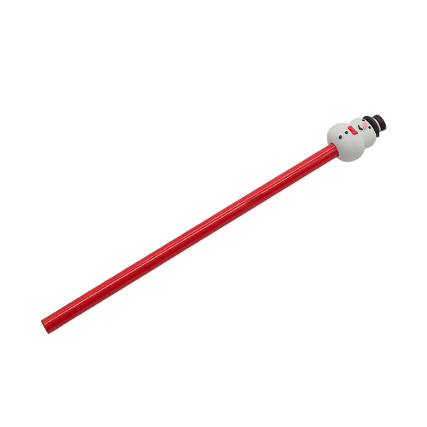 R73704.08 - Snowman pencil, red 