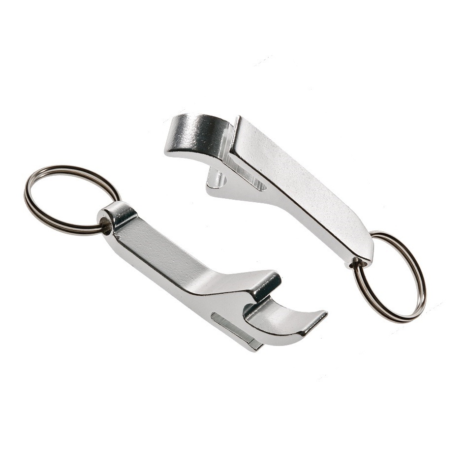 R73720.01 - Aluminium keyring - opener, silver 