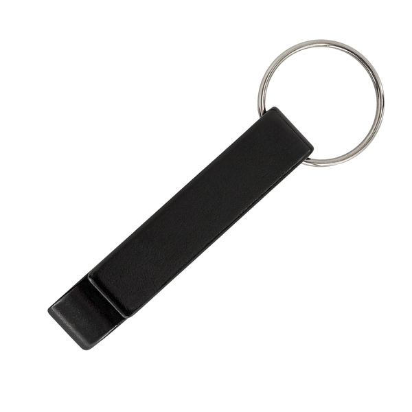 R73720.02 - Aluminium keyring - opener, black 