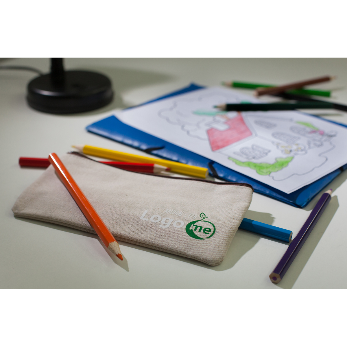 R73759.13 - Damascus pencil holder, beige 