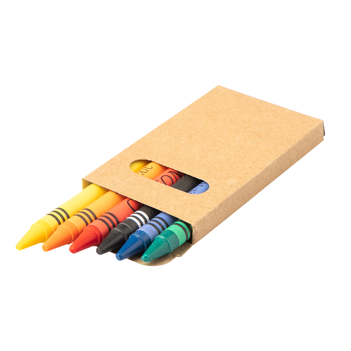 R73769.10 - 8 cm wax crayon set, ecru 