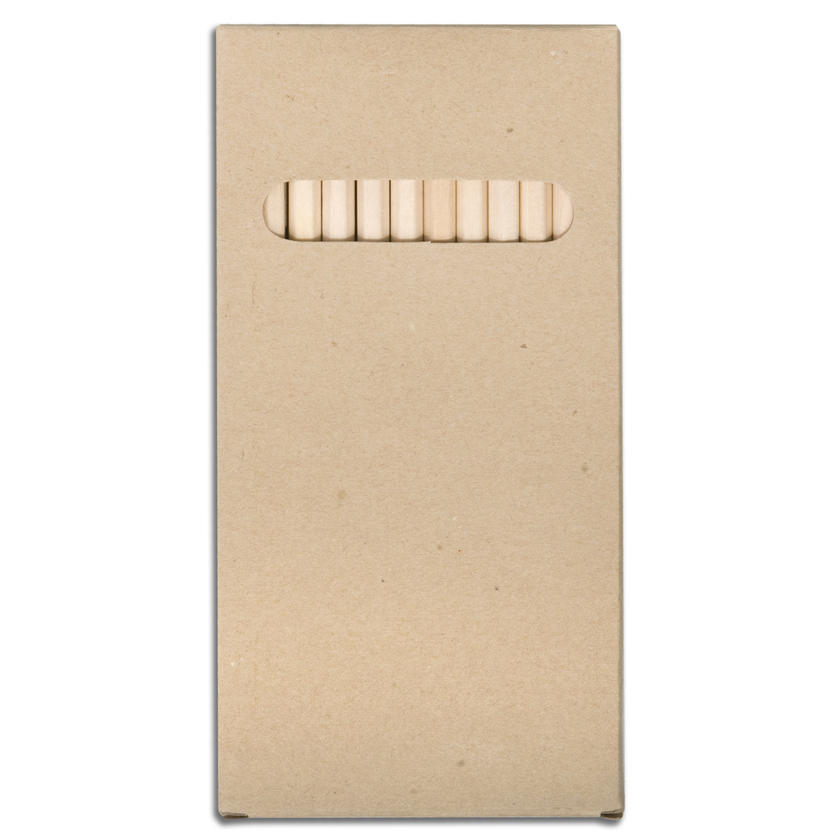 R73775 - Set of 12 crayons 18 cm long, ecru 