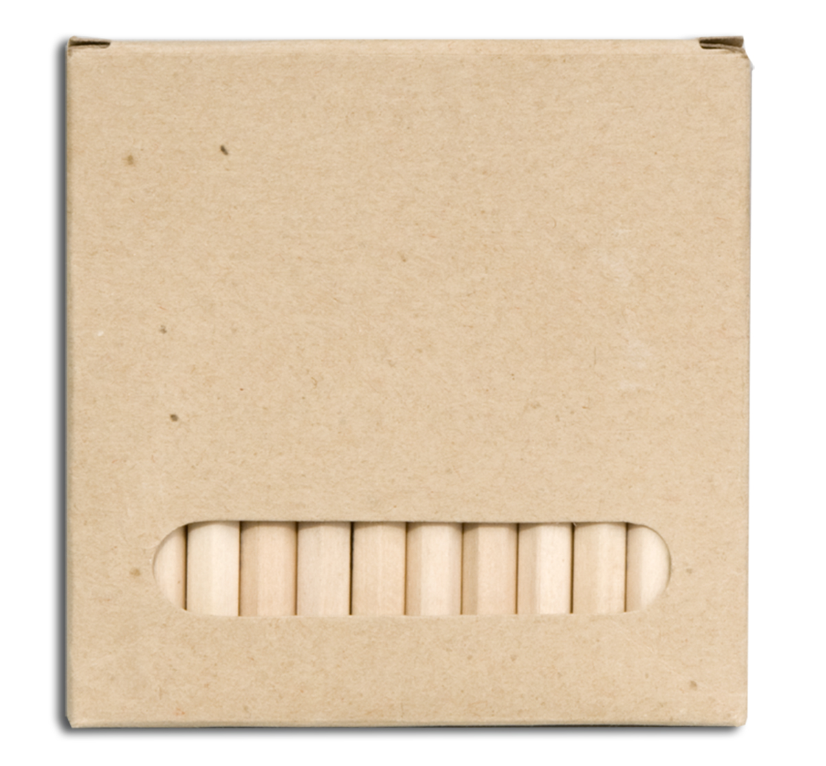 R73777 - Set of 12 crayons 9 cm, ecru 