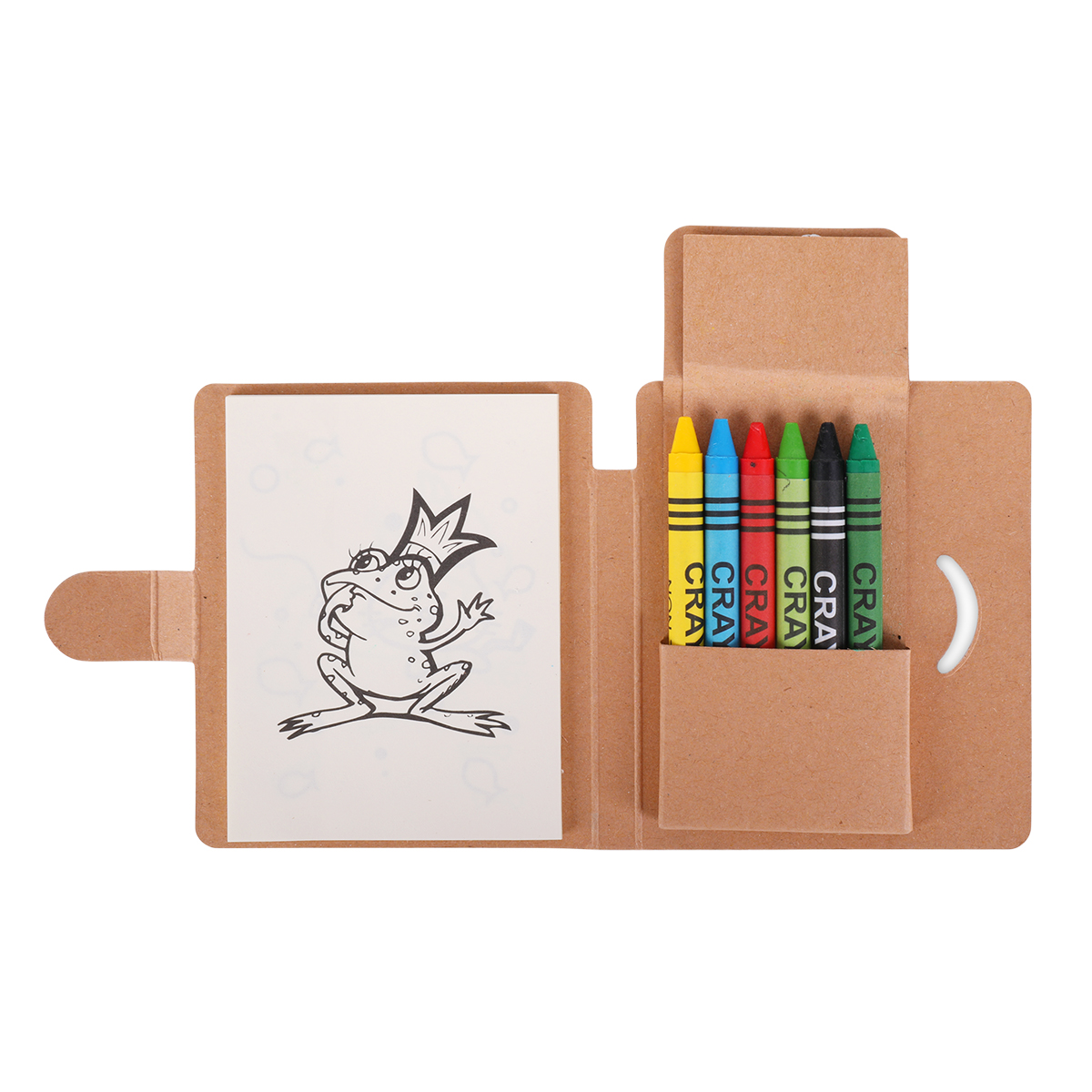 R73824 - Happy coloring set, brown/white 