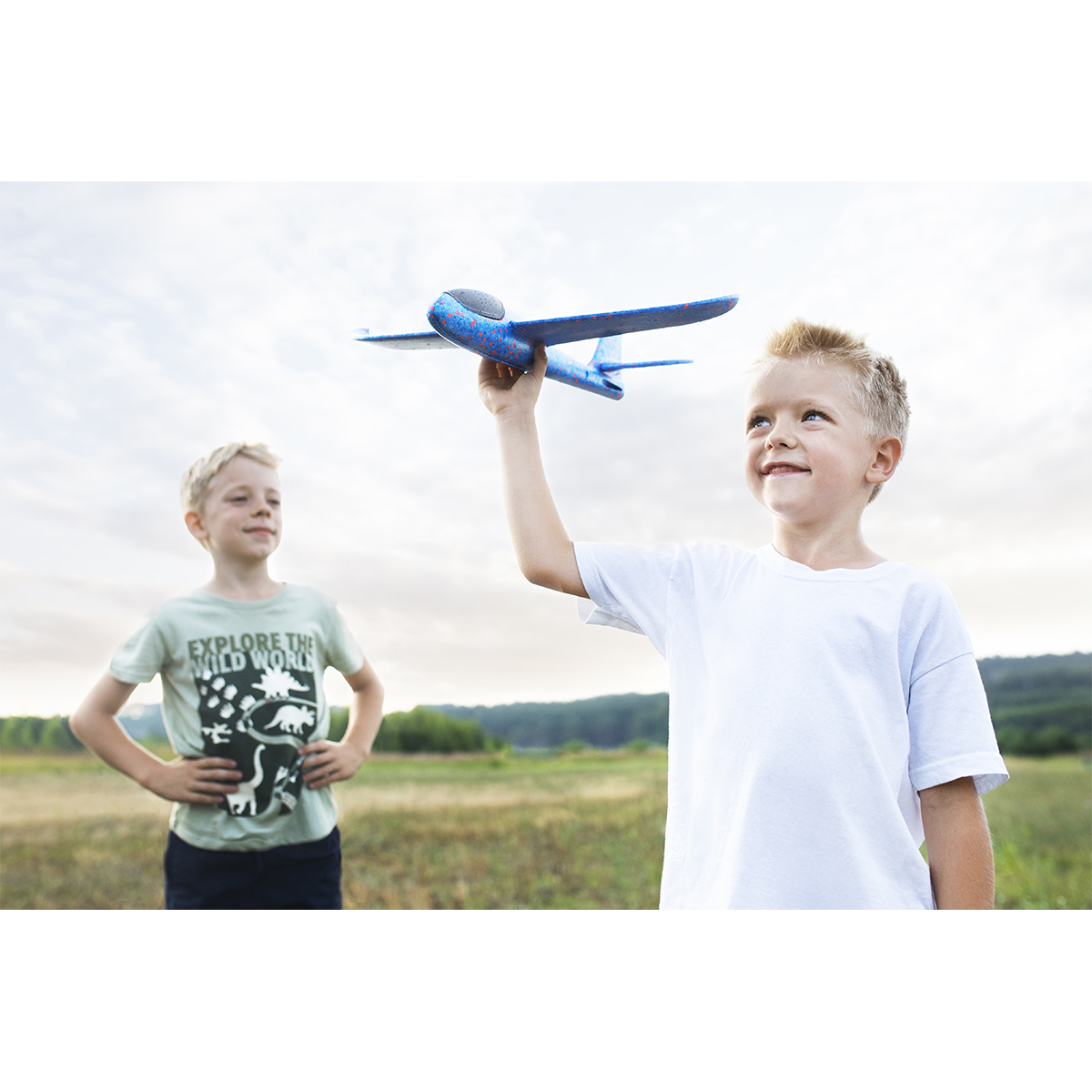 R74034.04 - Glider Plane, blue 