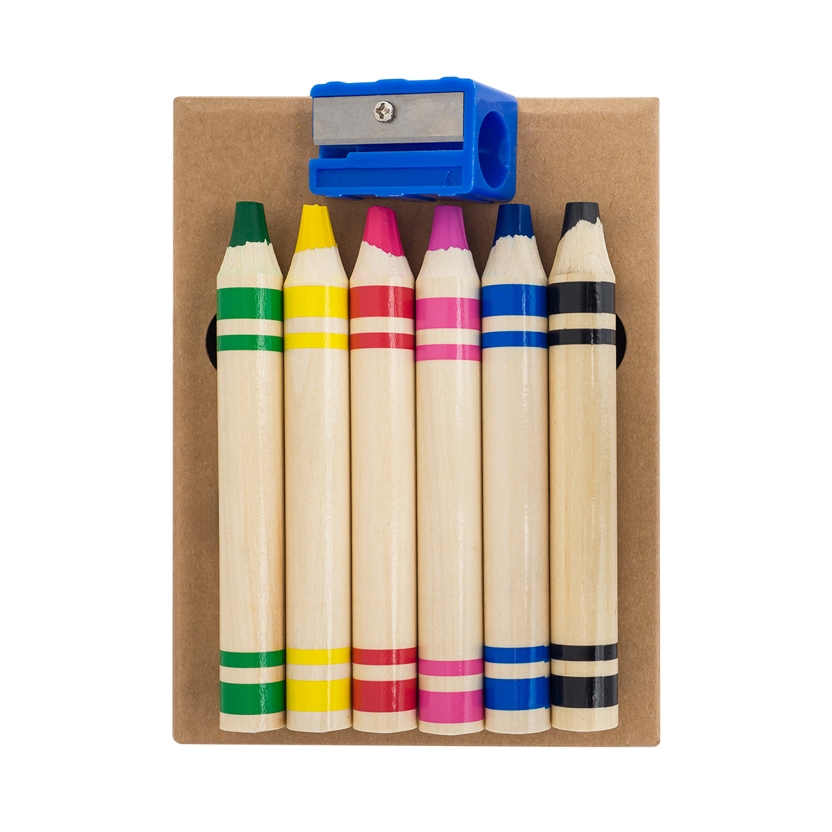 R74049.13 - Grandissi jumbo crayons set, beige 