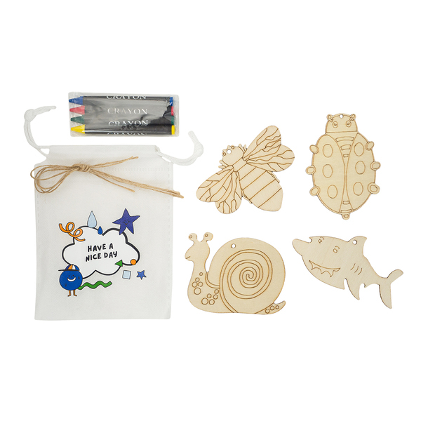 R74050.13 - Filippo colouring tag set, beige 