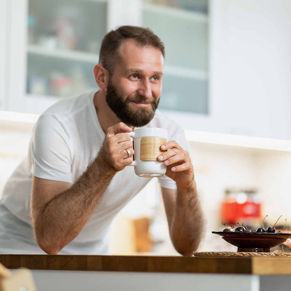 R85303.06 - Soro ceramic mug, white 