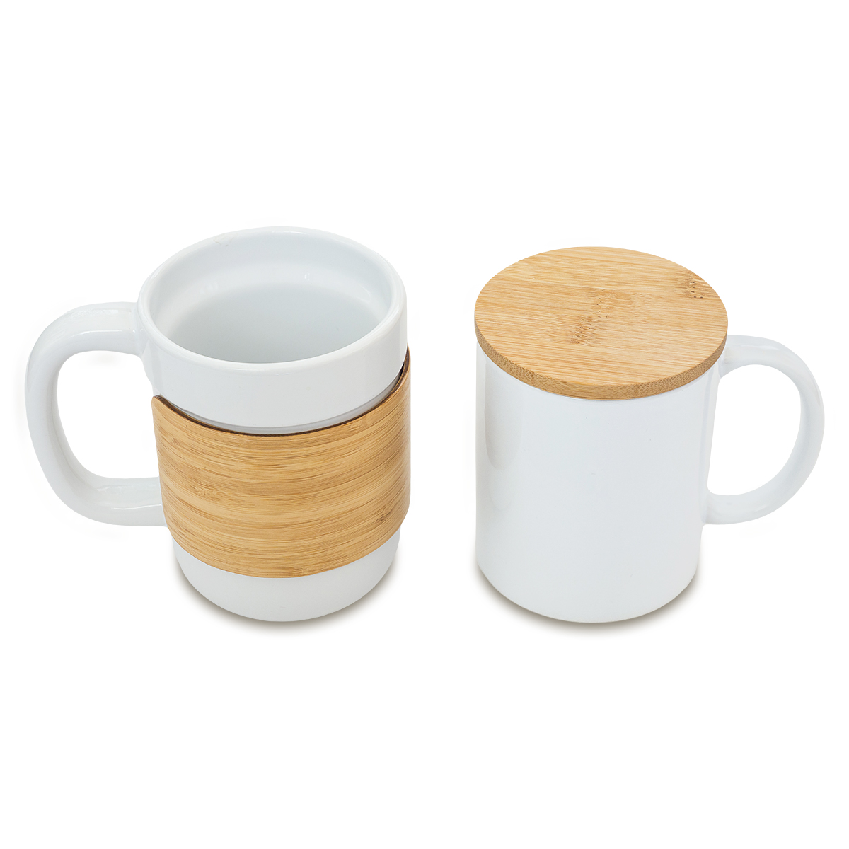 R85306.06 - Lund ceramic mug, white 