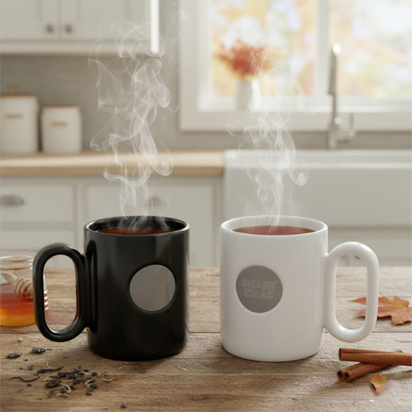 R85307.06 - 480 ml Pery ceramic mug, white 