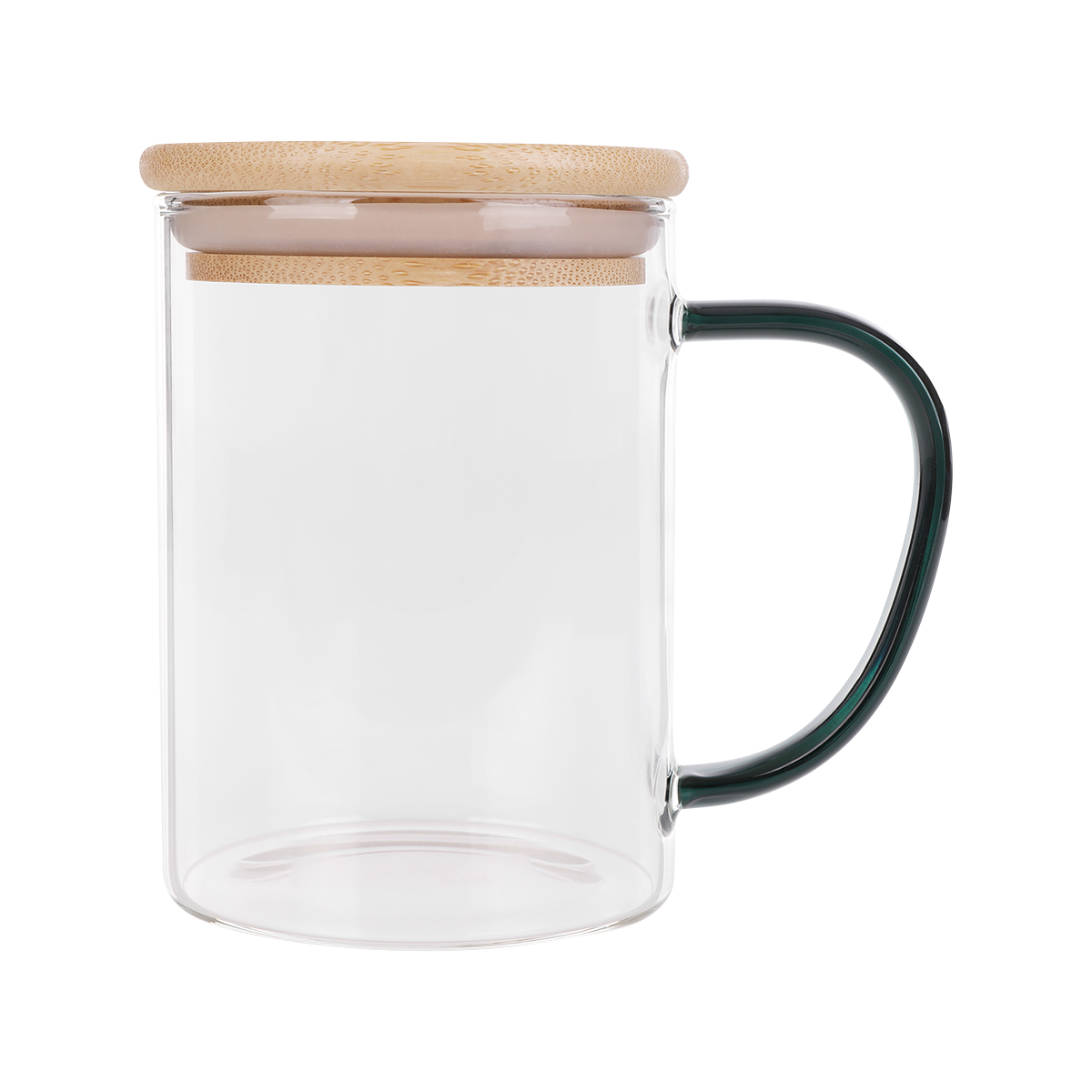 R85313.00 - Ceylon borosilicate glass mug, colorless 