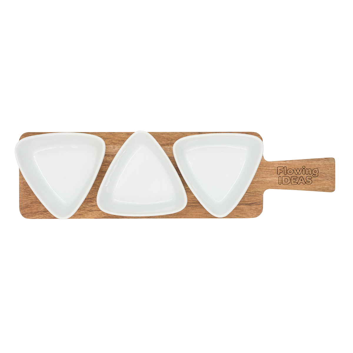 R85316.06 - Nardo tray with bowls , white 