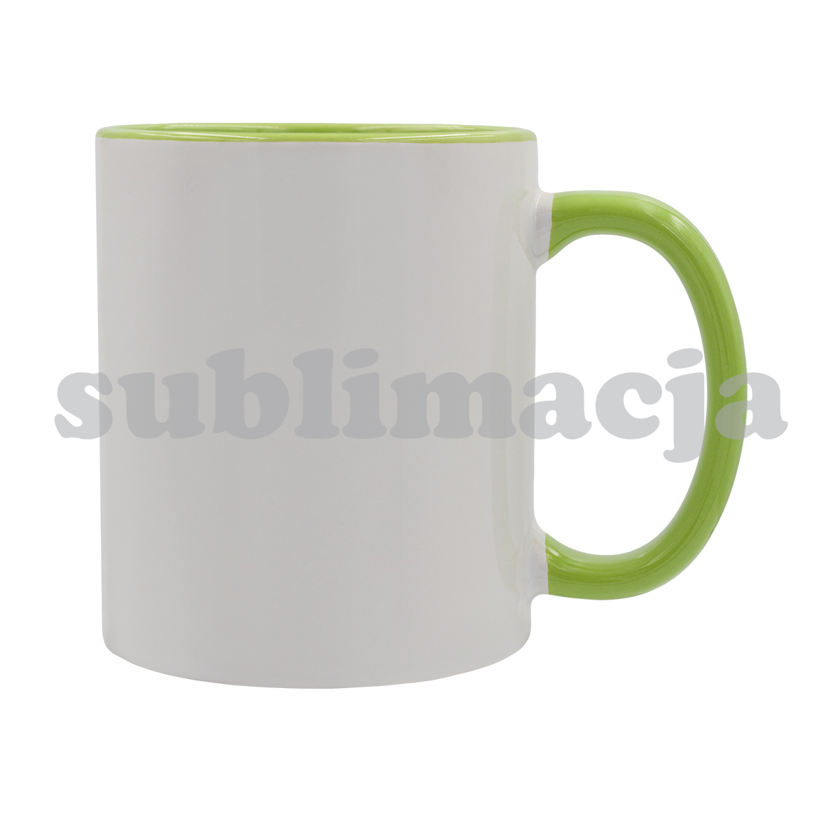 R85319.55 - 330 ml Gaeta mug with sublimation coating, light green 