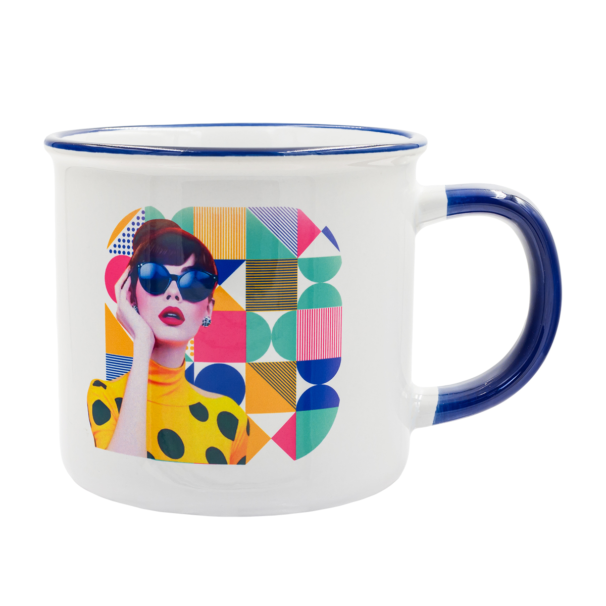 R85320.42 - 400 ml Ars mug with sublimation coating, dark blue 