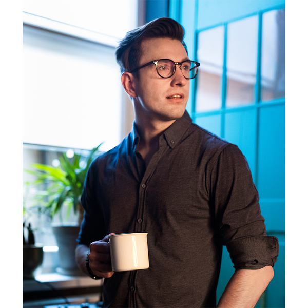 R85320.42 - 400 ml Ars mug with sublimation coating, dark blue