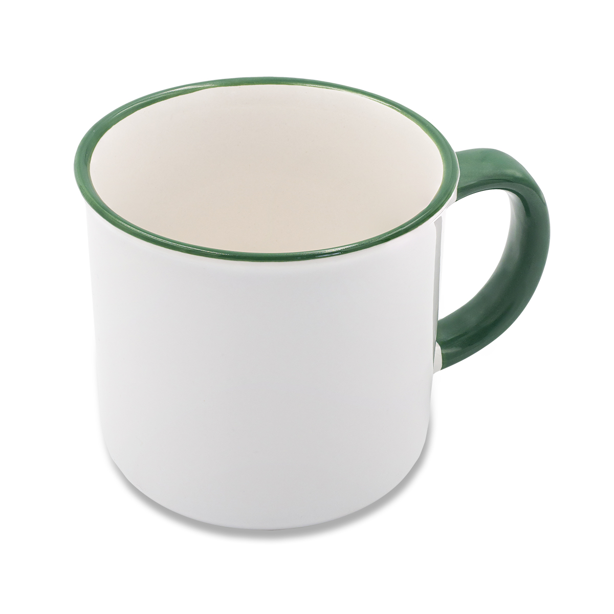 R85320.51 - 400 ml Ars mug with sublimation coating, dark green 