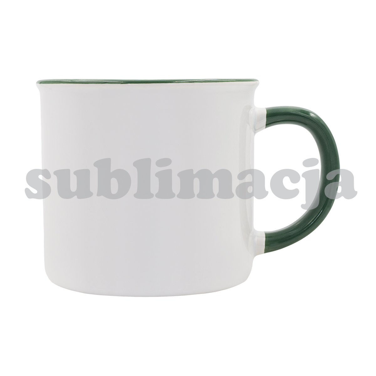 R85320.51 - 400 ml Ars mug with sublimation coating, dark green 