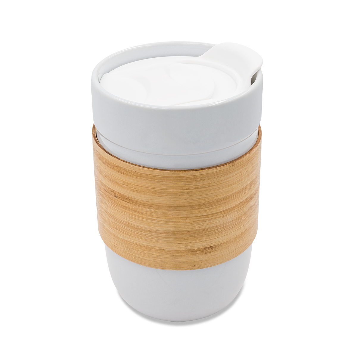 R85321.06 - 500 ml Skive ceramic mug, white 