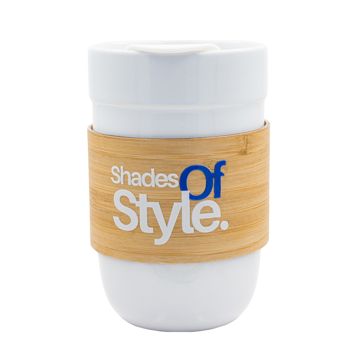 R85321.06 - 500 ml Skive ceramic mug, white 