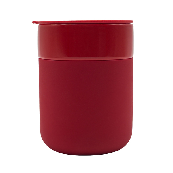 R85322.08 - 370 ml Caldo ceramic mug, red