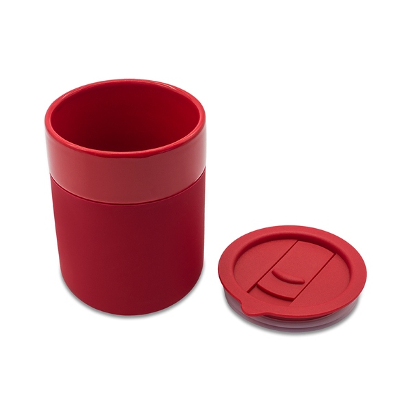 R85322.08 - 370 ml Caldo ceramic mug, red 