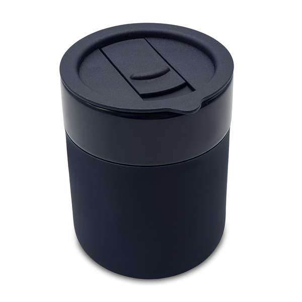 R85322.42 - 370 ml Caldo ceramic mug, dark blue