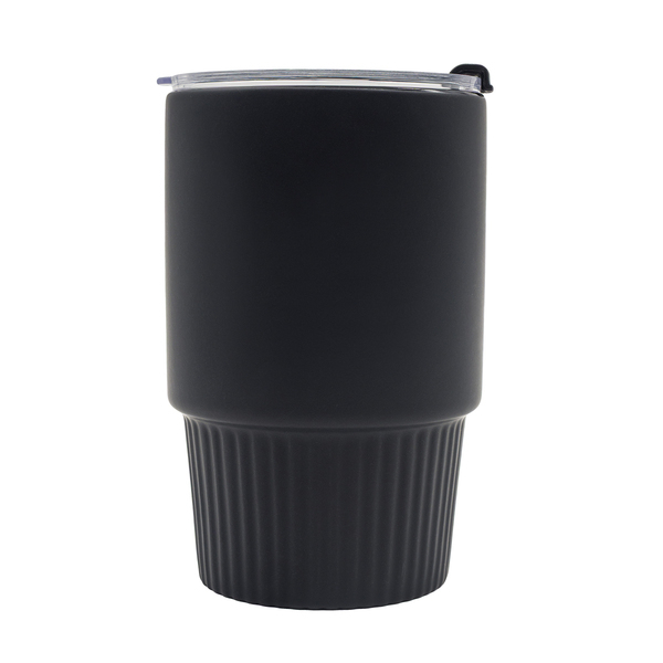 R85323.02 - 440 ml Azzurro ceramic mug, black 