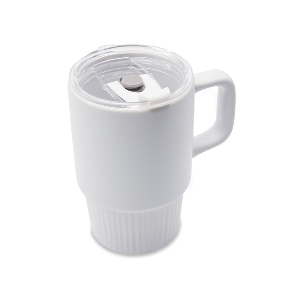 R85323.06 - 440 ml Azzurro ceramic mug, white 