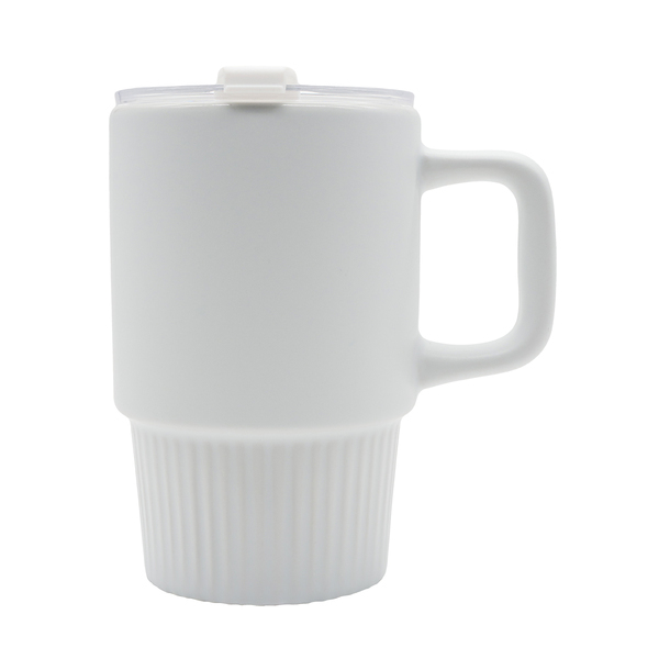 R85323.06 - 440 ml Azzurro ceramic mug, white 