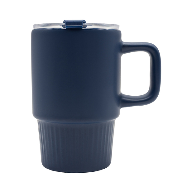 R85323.42 - 440 ml Azzurro ceramic mug, dark blue