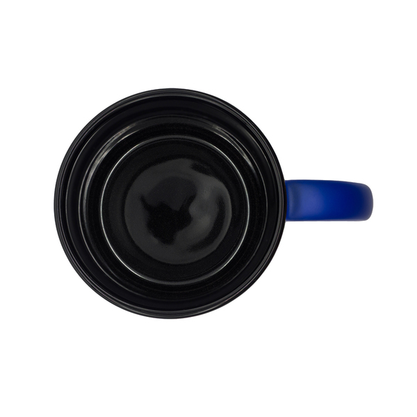 R85324.04 - 350 ml Velluto ceramic mug, blue