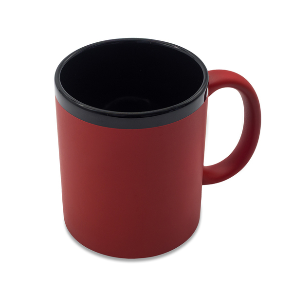 R85324.08 - 350 ml Velluto ceramic mug, red