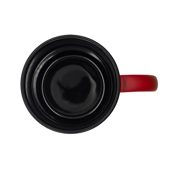 R85324.08 - 350 ml Velluto ceramic mug, red