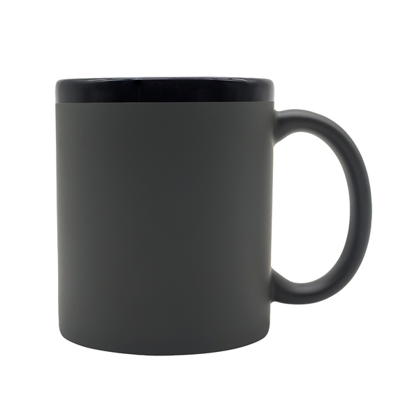 R85324.21 - 350 ml Velluto ceramic mug, grey 