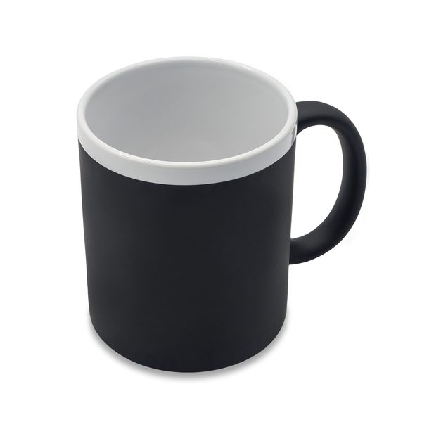 R85326.02 - 350 ml Velutti ceramic mug, black 