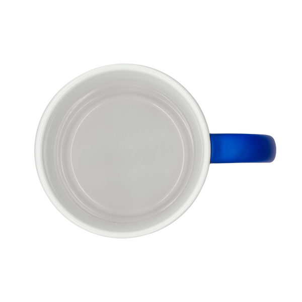 R85326.04 - 350 ml Velutti ceramic mug, blue