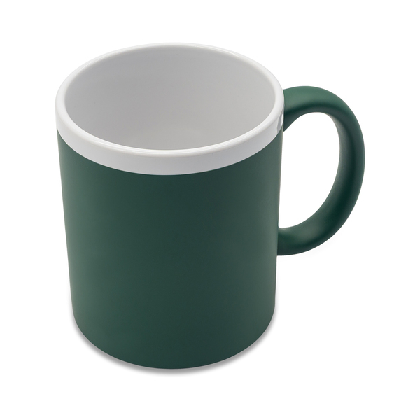 R85326.05 - 350 ml Velutti ceramic mug, green