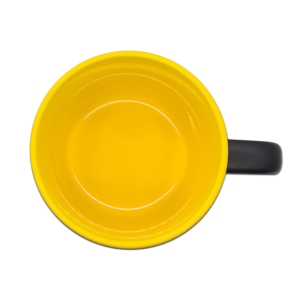 R85327.03 - 345 ml Esla ceramic mug, yellow