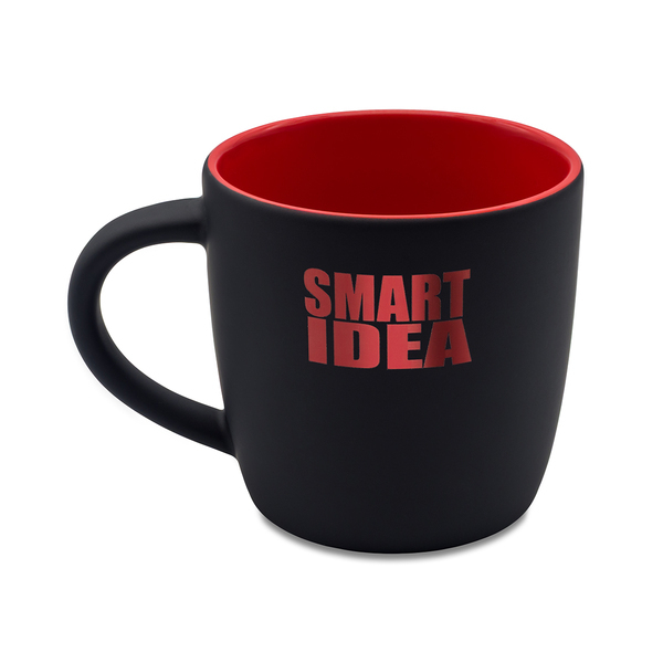 R85327.08 - 345 ml Esla ceramic mug, red