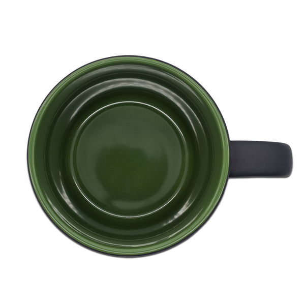 R85327.51 - 345 ml Esla ceramic mug, dark green