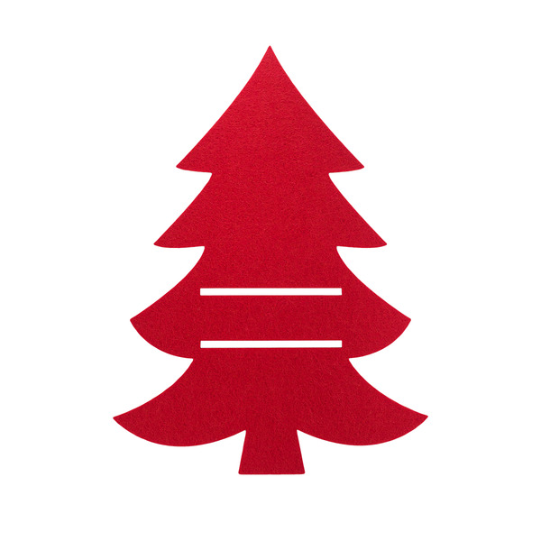 X08871.08 - Tweegy felt cutlery pockets, red 