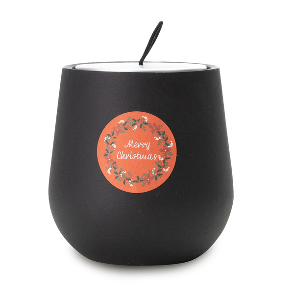 X17432.02 - Christmas scent candle, black 