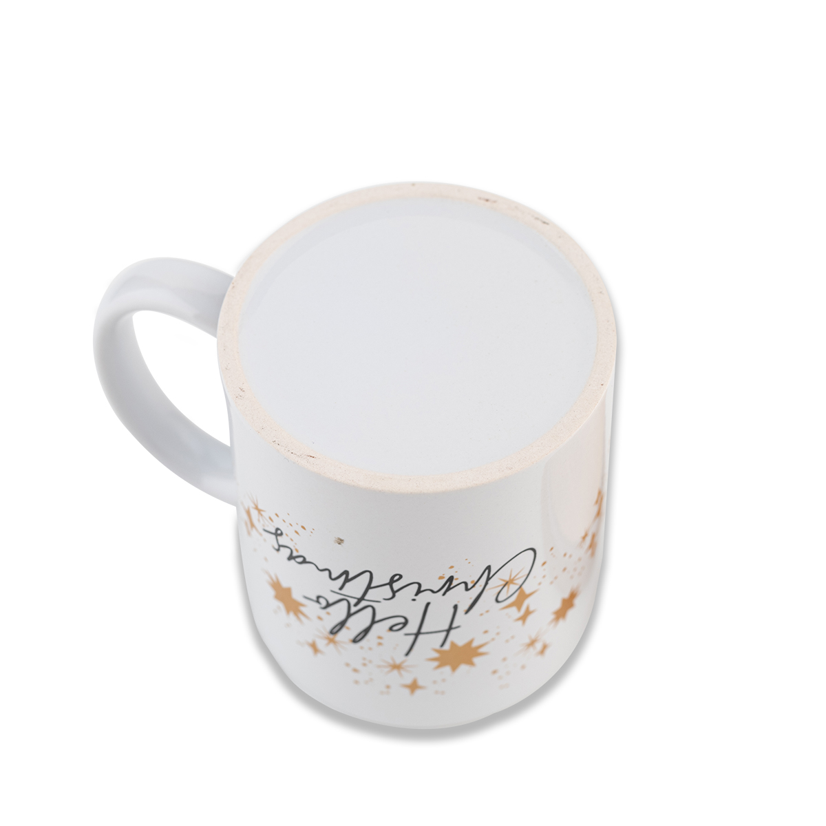 X85306.06 - "Hello Christmas" ceramic mug, white 