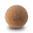 Cork Massage Ball, brown 