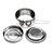 Skardu Camping Set, silver 